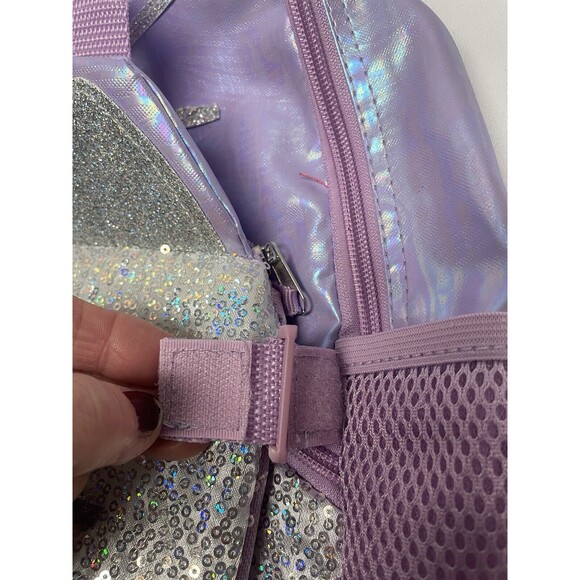 Girls 16" Laptop Backpack Booking with Lunch Bag 2-Piece Set, Purple Kitty New - Picture 7 of 16